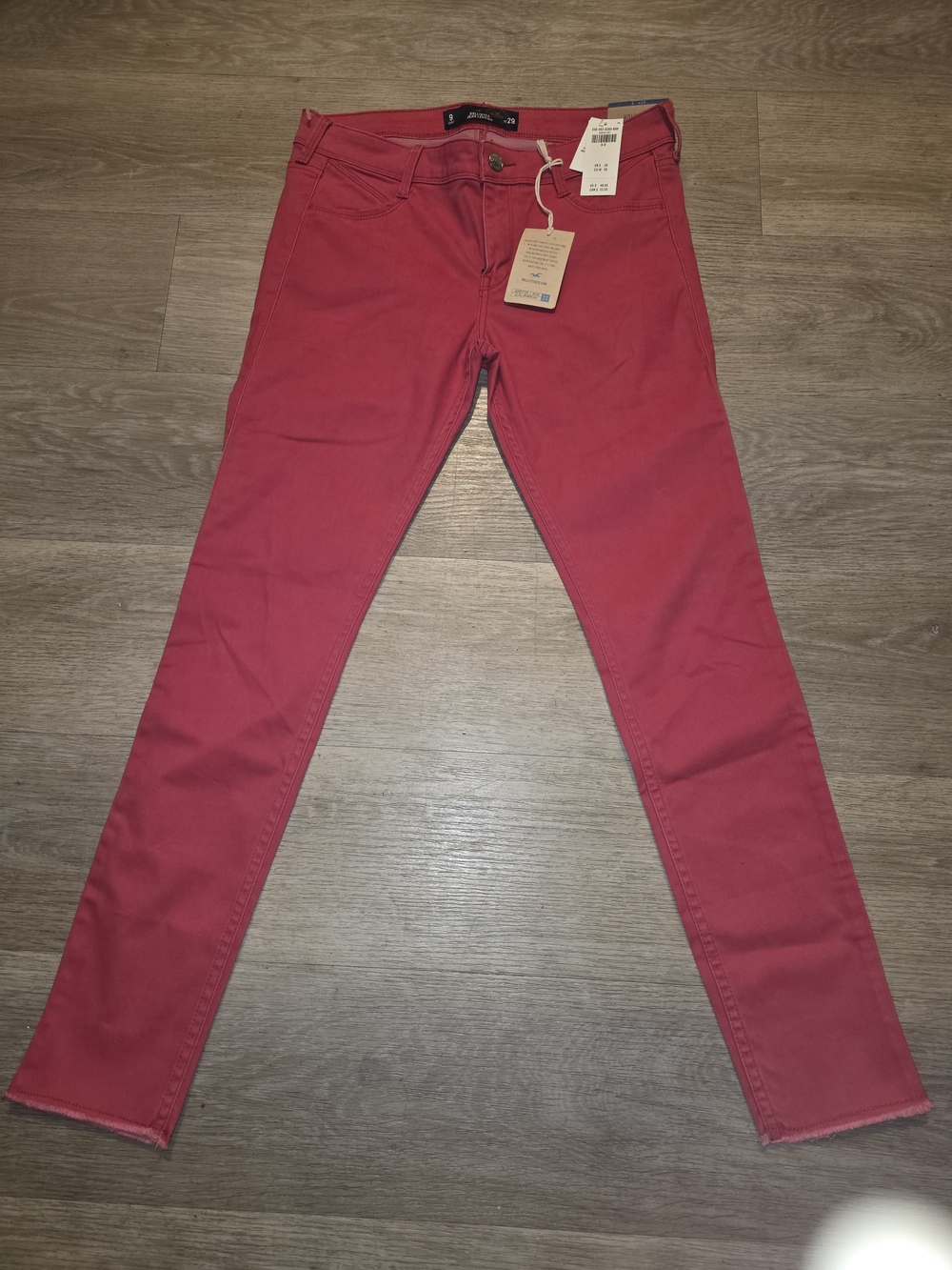 Hollister Women's Crimson Skinny Jeans